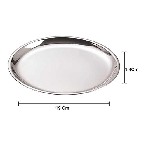 Image 4 of neelam Stainless Steel Diamond Plate 18 cm