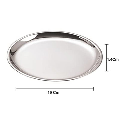 Image 4 of neelam Stainless Steel Diamond Plate 18 cm