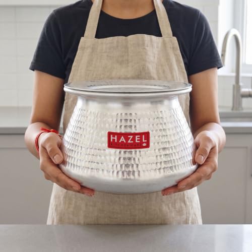 Image 4 of HAZEL Aluminium Biryani Handi with Lid
