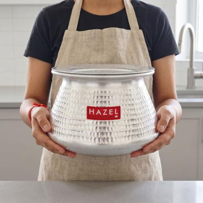 Image 4 of HAZEL Aluminium Biryani Handi with Lid