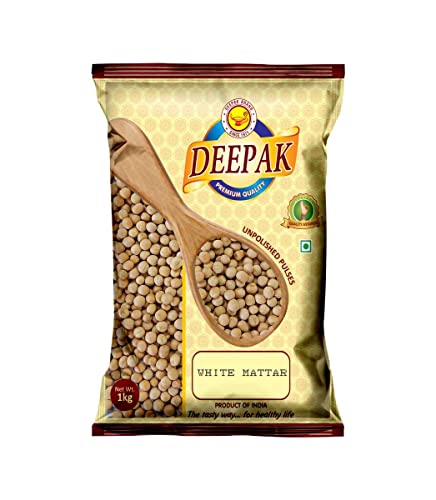Image 1 of 1 kg for the product Deepak White Mattar