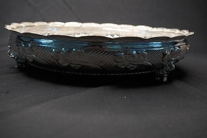 Image 2 of Dista Silvers Floral Design Plate 430g