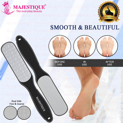 Image 3 of Majestique Callus Remover Foot Scrubber for Pedicure Spa Treatment - Color May Vary