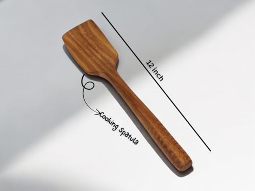 Image 5 of Vesta Homes Sheesham Wood Premium Spoon Set of 2