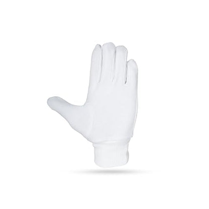 Image 5 of SG Club Inner Cricket Batting Gloves White Boys Size Cotton Youth Right Hand Orientation