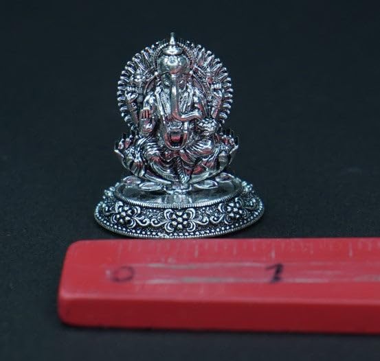 Image 3 of Dista Silvers Antique Ganesh 17.29G