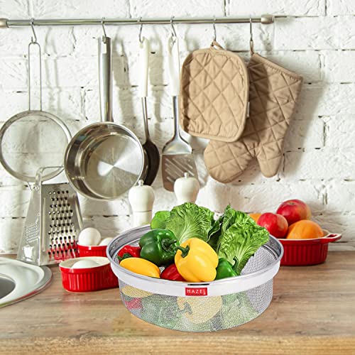 Image 4 of HAZEL Stainless Steel Strainer Basket Without Handle