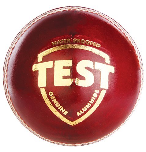 Image 1 of Default Title for the product SG Test Cricket Sports Collection Original Leather Cricket Ball (RED)