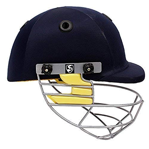 Image 6 of SG Kashmir Eco Cricket Kit, Full Size blazetech XL Cricket Helmet, x-Large, Blue