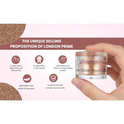 Image 9 of London Prime Makeup Glitter - Rose Gold