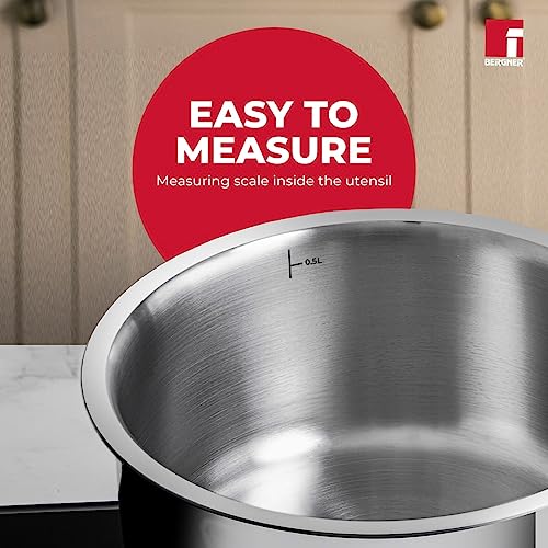 Image 7 of BERGNER TriPro Triply Stainless Steel Saucepan/Milkpan