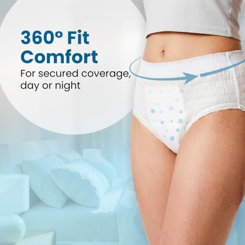 Image 6 of Niine Naturally Soft Disposable Period Panty with 360° Leak Protection | Up to 12 Hours Absorbency | Cottony Soft, Breathable & Rash-Free Comfort M (27-35 inches)