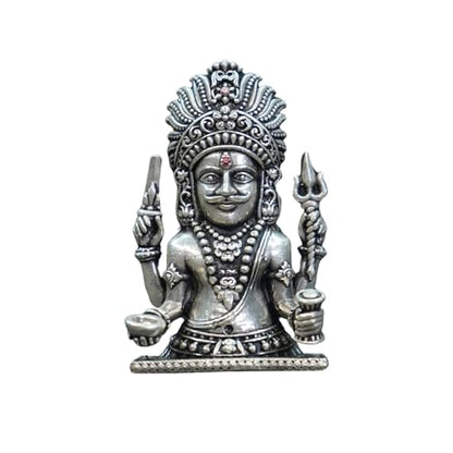 Image 1 of Default Title for the product Dista Silvers Antique Nakoda Bhairav 82.18G