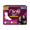 Image 1 of 40 Pads (Pack of 1) for the product Niine Naturally Soft XXL Sanitary Pads for Women | 40 Pads | 305MM | Cottony Soft Top Cover | Extra Coverage with Wider Back, Quick Absorption for Heavy Flow