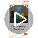 Image 4 of Sumeet Stainless Steel Multi Color Small Canisters/Jars/Storage Containers