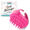 Image 1 of 1 Pc / Pack of 1 for the product Fabskin Hair Scalp Massager & Shampoo Hair Brush - Pink