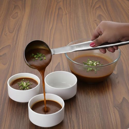 Image 1 of Default Title for the product HAZEL Stainless Steel Ladle with Handle