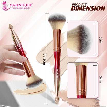 Image 2 of Majestique Large Premium Powder And Foundation Brush