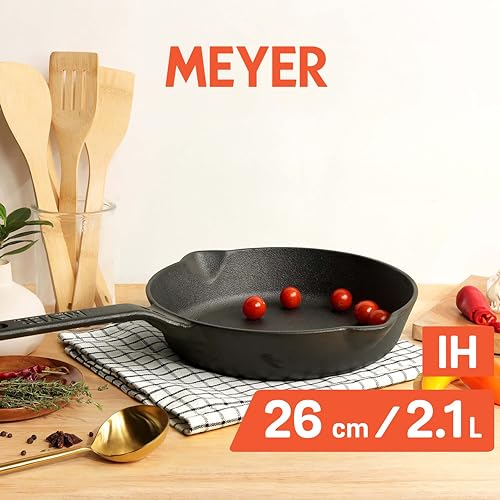 Image 7 of Meyer Pre-Seasoned Cast Iron Frypan