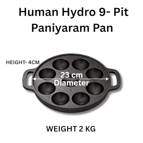 Image 11 of Human Hydro Cast Iron Paniyaram Pan