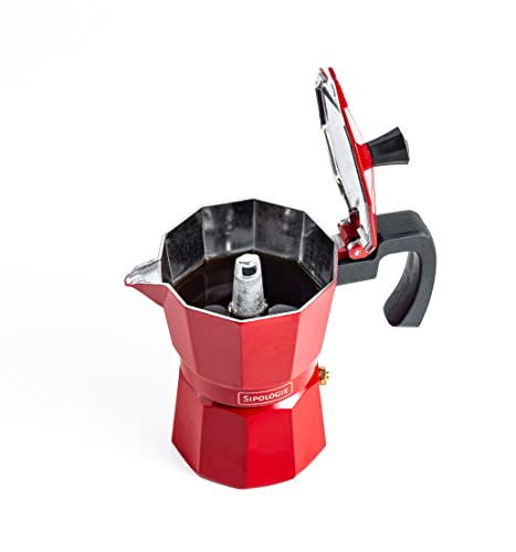 Image 7 of Sipologie Roma Moka Pot Espresso Maker, 180ml