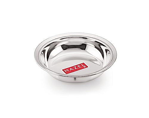 Image 3 of 420 ML / Single (420 ML) for the product HAZEL Stainless Steel Snack Bowl/Plate Set