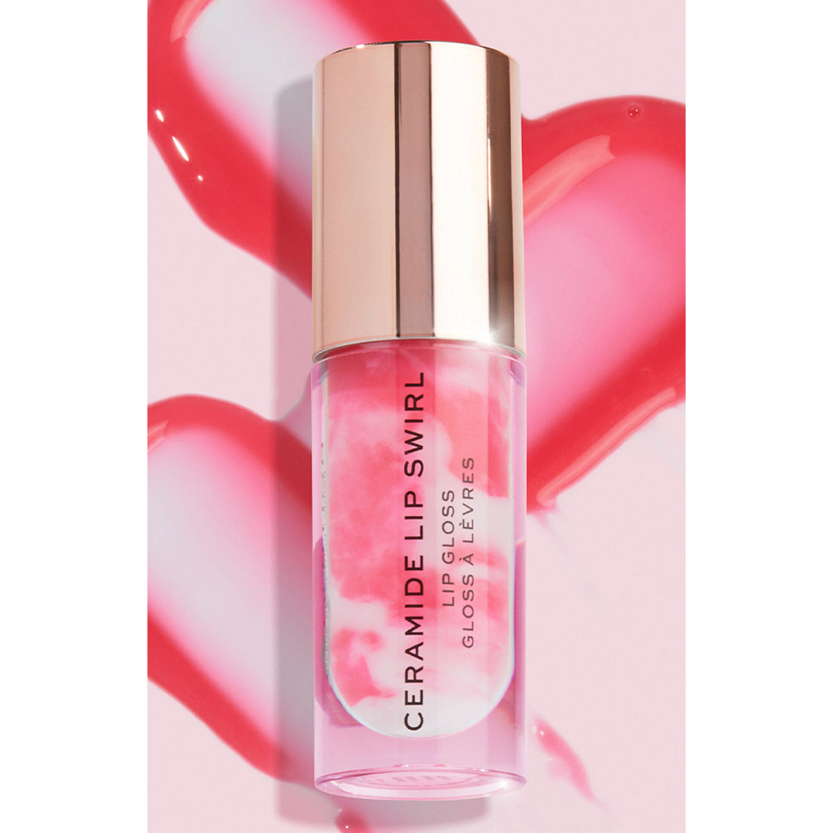 Image 4 of Makeup Revolution Ceramide Swirl Lip - Soft Pink