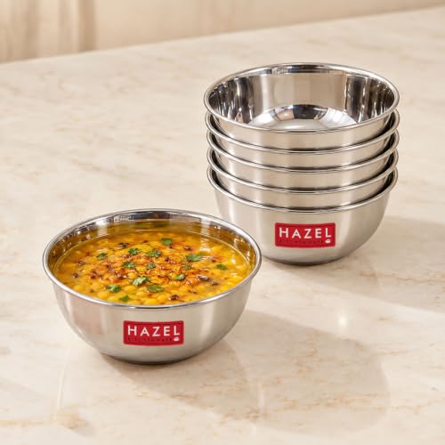 Image 11 of 5 / 300 ML for the product HAZEL Stainless Steel Bowl Set