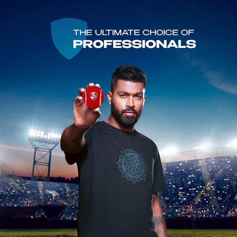 Image 4 of SG Cricket Balls Club Heavy (Pack of 3)