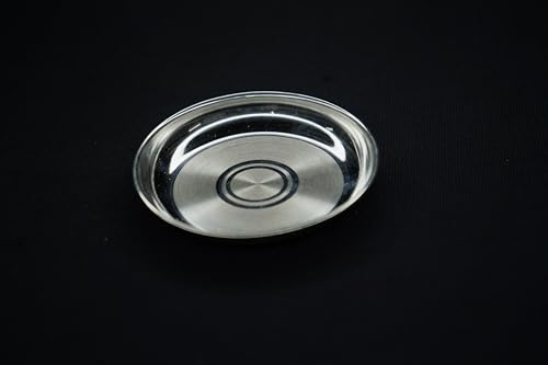 Image 3 of Dista Silvers Plate 17g, Prasadam Plate, Silver Pooja Plate