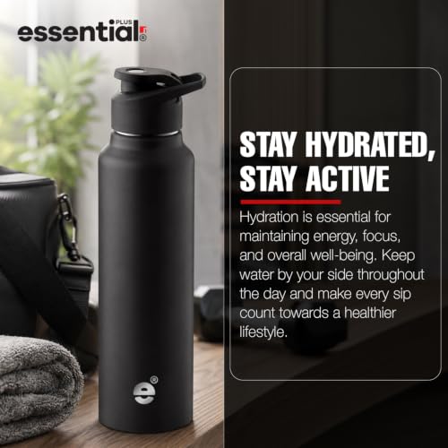 Image 5 of BERGNER Essential Plus Stainless Steel Water Bottle 1000ml