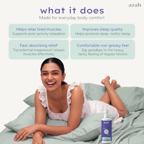 Image 3 of AZAH Magnesium Body Lotion 200 ML