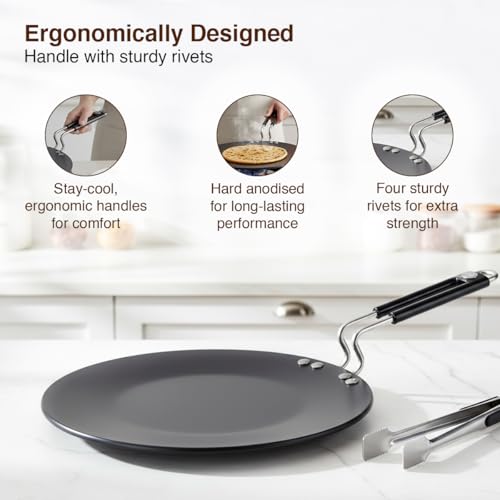 Image 6 of Prestige Hard Anodized Plus Roti/Chapati Tawa 26.5 cm