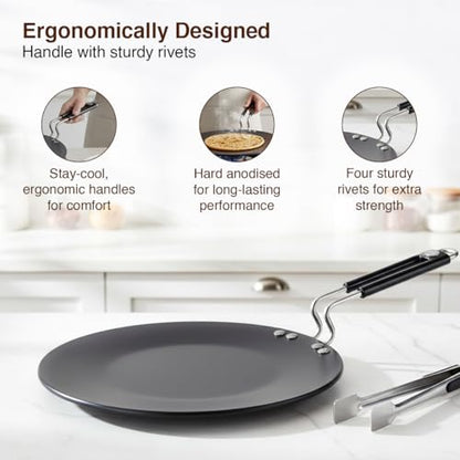 Image 6 of Prestige Hard Anodized Plus Roti/Chapati Tawa 26.5 cm