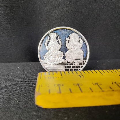 Image 4 of Dista Silvers Pure Silver Ganesh Lakshmi Coins 20g
