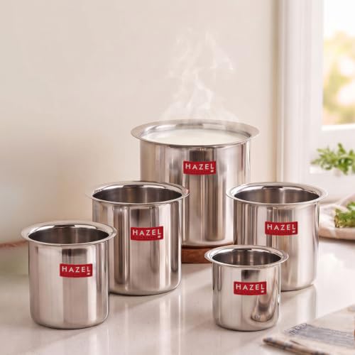 Image 12 of 5pcs Gunj / 22 Litres for the product HAZEL Steel Milk Pot