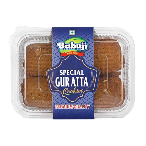 Image 3 of BABUJI Special Gur Atta Cookies