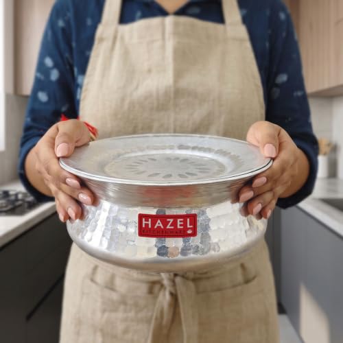 Image 6 of 1 / 2.9 Litres for the product HAZEL Biryani Pot Aluminium Handi Set
