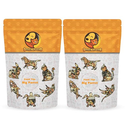 Image 4 of Pouch - Big Parrot Seed 2Kg for the product Foodie Puppies Parrot Bird Food for Big Parrot Birds