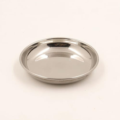 Image 7 of Spillbox Stainless Steel Halwa Plates