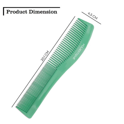 Image 3 of Majestique Long Handle Hair Comb