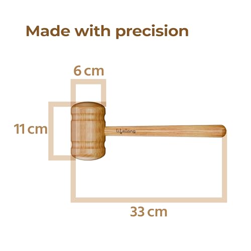 Image 3 of Lifelong Wooden Bat Mallet for Cricket