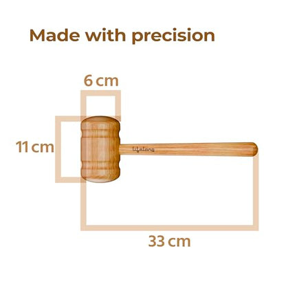 Image 3 of Lifelong Wooden Bat Mallet for Cricket