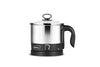 Image 1 of Default Title for the product Pigeon Kessel Multipurpose Kettle (12173) 1.2 litres with Stainless Steel Body, used for boiling Water and milk, Tea, Coffee, Oats, Noodles, Soup etc. 600 Watt (Black & Silver)