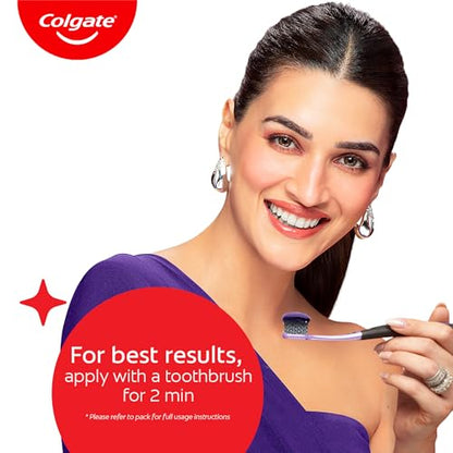 Image 6 of Colgate Visible White Purple Teeth Whitening Serum, 1.5oz/40ml – Mint & Yuzu Flavour, Instant Brightening Purple Serum for Whiter Smiles