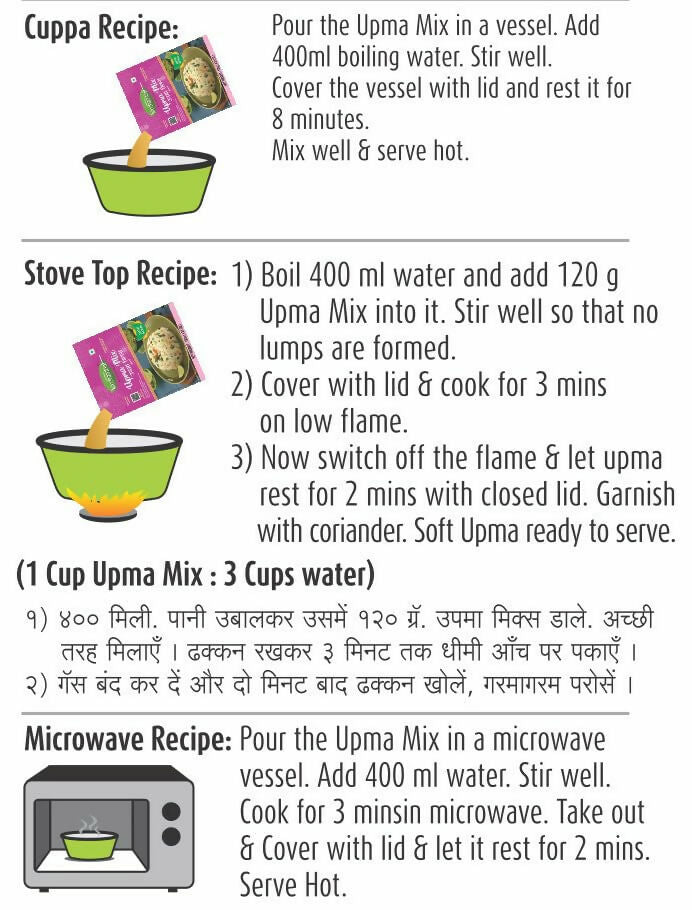 Image 3 of Kitchential Upma Mix