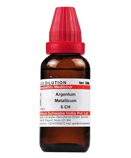 Image 1 of 6 CH / 30 ml for the product Dr. Willmar Schwabe India Argentum Metallicum Dilution