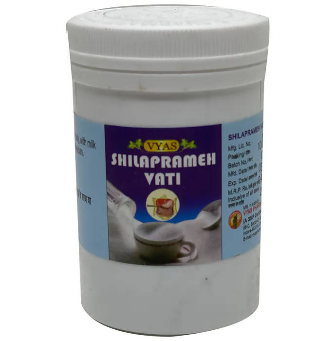 Image 1 of 50 tabs for the product Vyas Shilaprameh Vati
