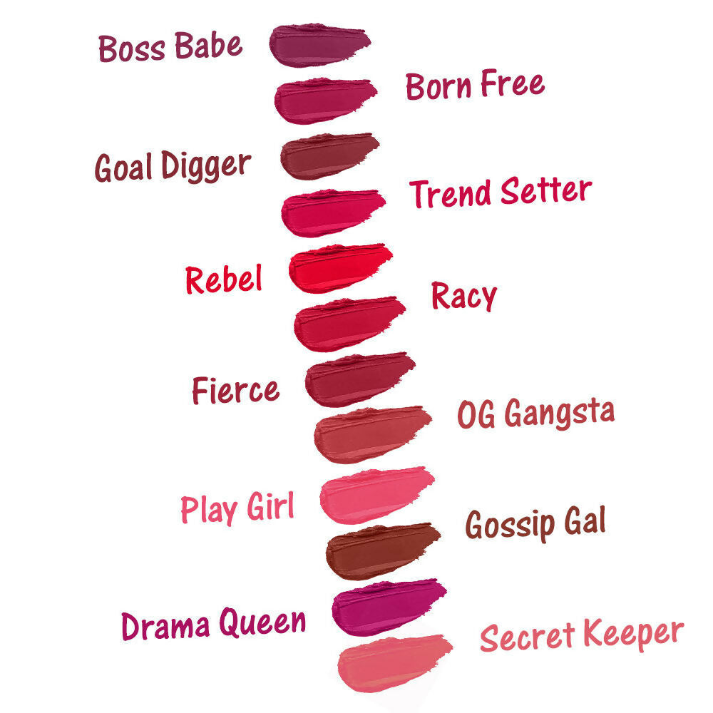 Image 5 of Jaquline USA Stay With Me Matte Liquid Lipstick - Play Girl