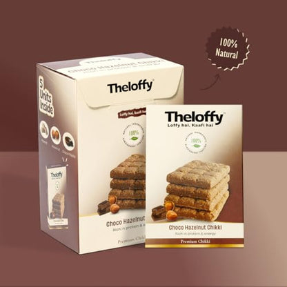 Image 3 of THELOFFY Premium Choco Hazelnut Chikki Gajak Groundnut Brittle Traditional Indian Sweets & Snacks